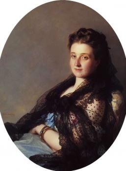Franz Xavier Winterhalter : Portrait of a Lady II